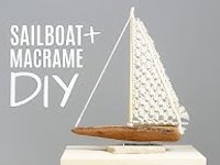 youtube Macrame School Macrame Sail Boat